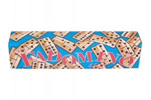 Natúr 45 darabos fa dominó - minőségi klasszikus játék