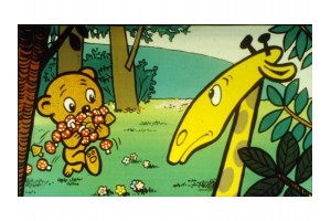 Zsiráf Zsiga és Mackó Miki - Diafilm borító