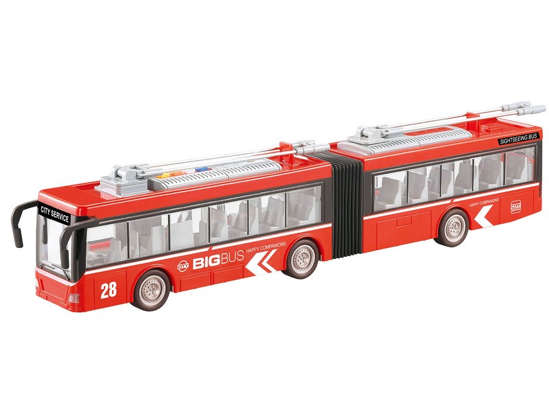 Troli 1:16 — nyitható ajtó, fény és hang