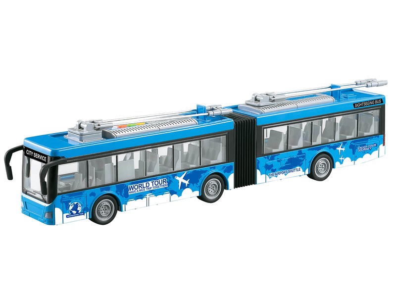 Trolibusz 1:16 – nyitható ajtók, zene, világítás