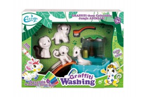 Állatkerti állatok grafitis szett – termékkép