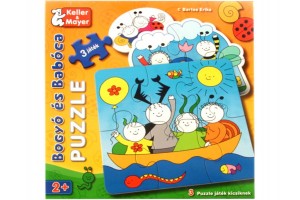 Bogyó és Babóca 3×2 darabos gyerek puzzle