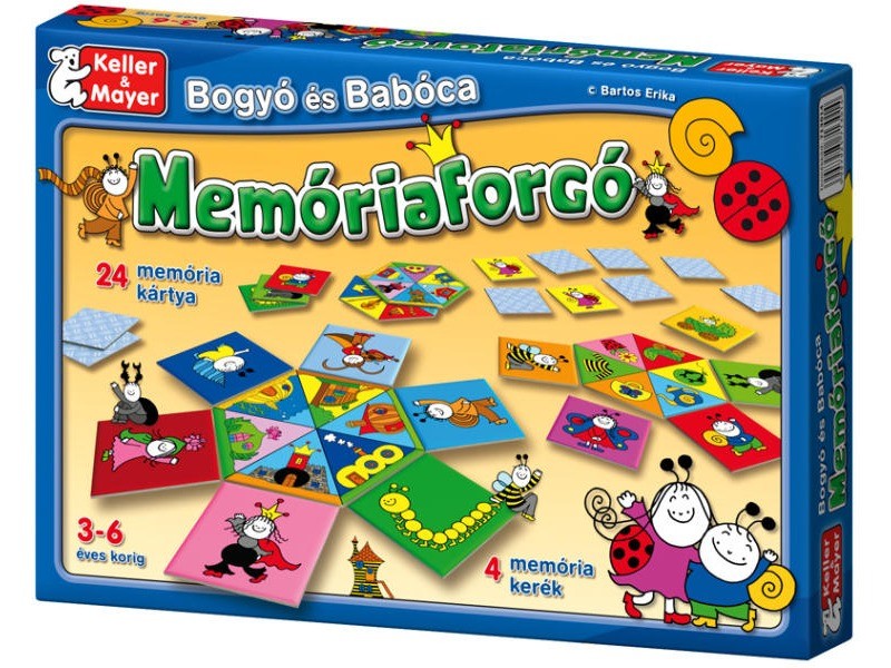 Bogyó és Babóca Memóriaforgó - játékdoboz