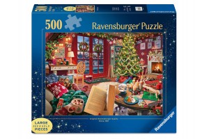Puzzle 500 db - Pihentető karácsony