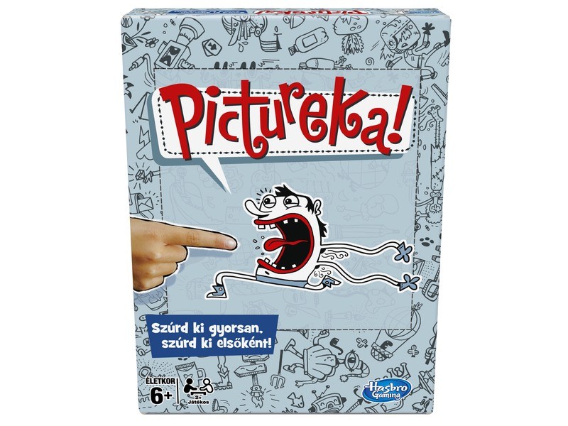 Hasbro Pictureka társasjáték - doboz és játékelemek