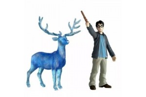 Schleich 42680 - Harry és patrónusa, áttetsző szarvas