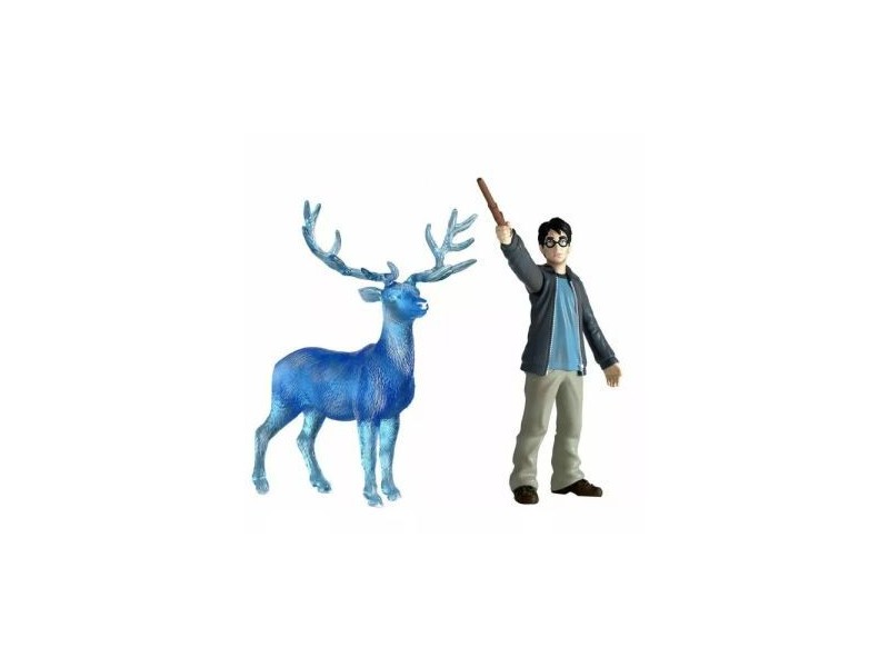 Schleich 42680 - Harry és patrónusa, áttetsző szarvas