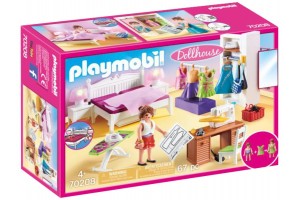 Playmobil Hálószoba varrósarokkal 70208