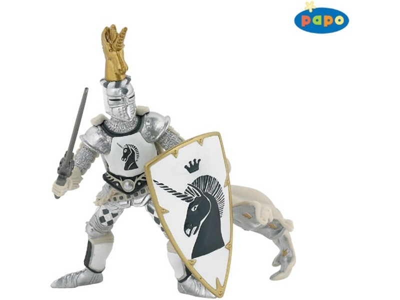 Papo unikornis lovag figura 39915 – 9.6 x 7.6 x 10.6 cm