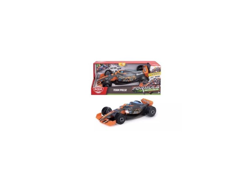 Dickie Formula Racer Team PULSE 1:24 narancssárga versenyautó