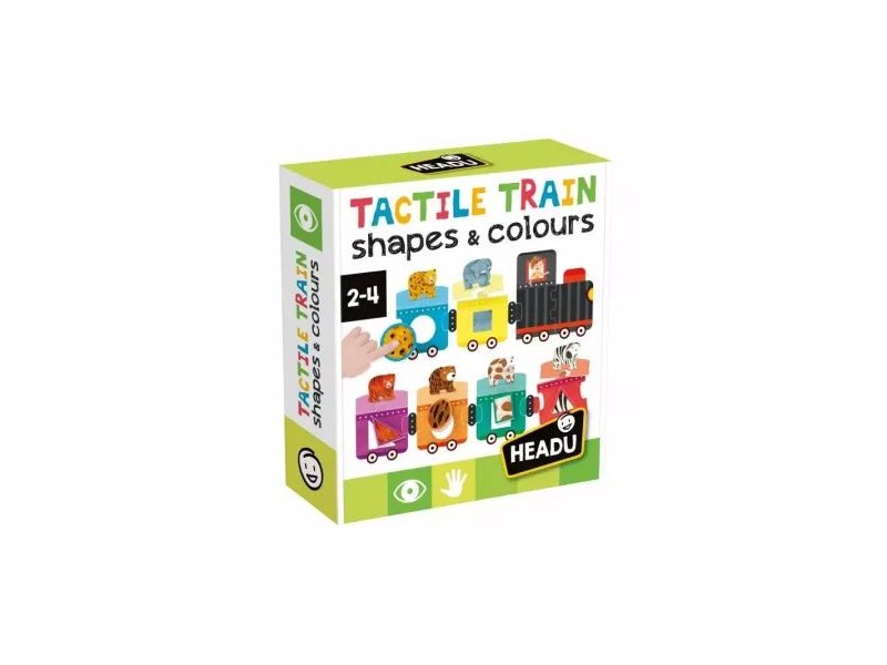Headu: Tapintsd ki! – Formák és színek tanulóvonat