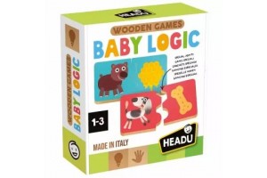 Headu Párosítsd össze! – Bébi fa logikai játék, 12 lapka