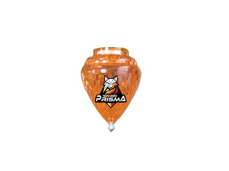 Peonza Turbo Prisma - több élénk szín
