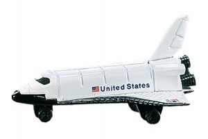 SIKU 1:55 fehér űrrepülő (0817) - United States