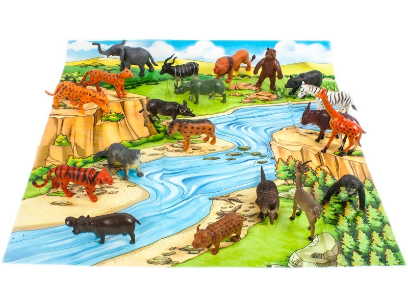 Vadállatok - 20 db figura készlet