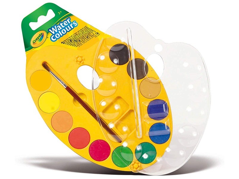 Crayola 12 színű vízfesték paletta (53-8434)