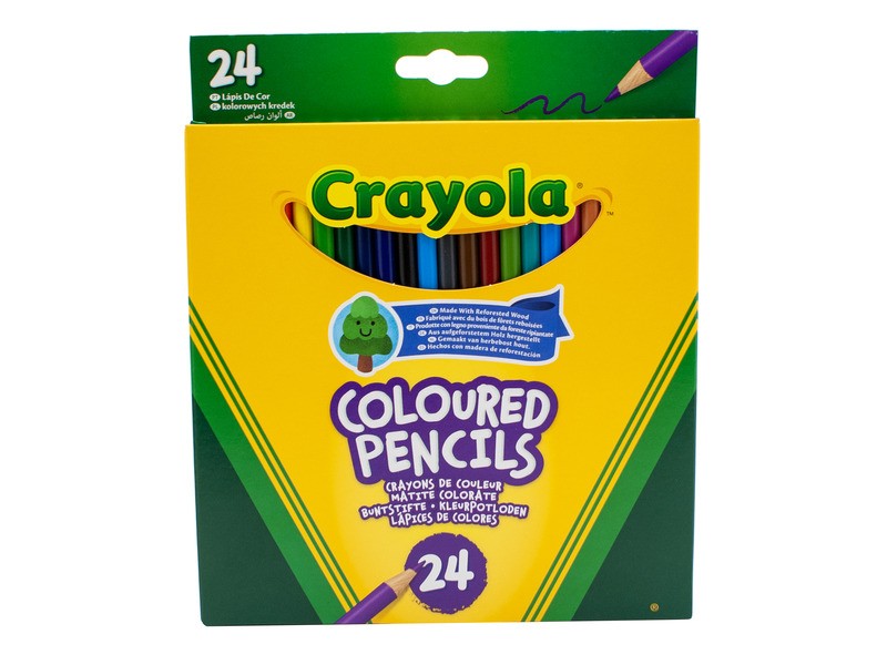Crayola 24 db színes ceruza készlet
