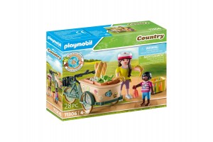 Playmobil teherbicikli - játék szállítóbicikli