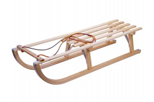 Fa szánkó 80 cm – klasszikus fa design