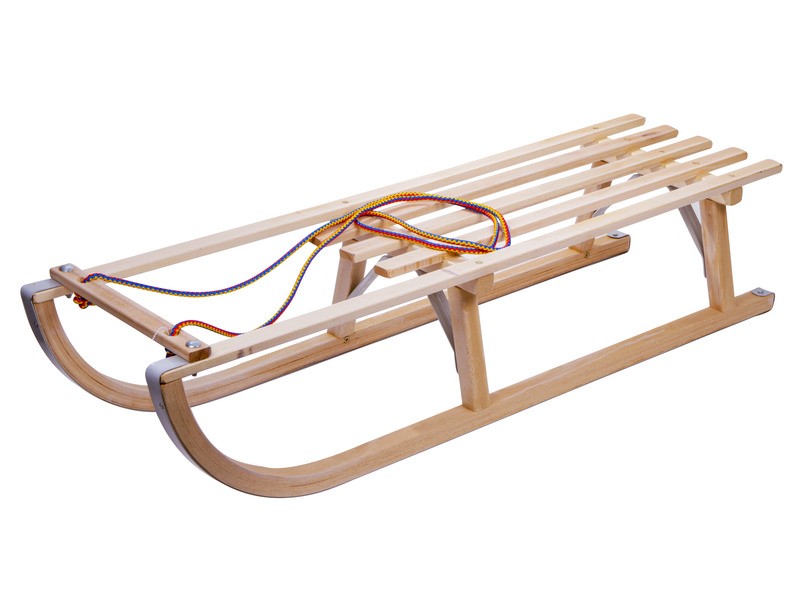 Fa szánkó 80 cm – klasszikus fa design