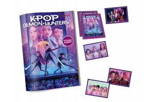 K-POP Demon Hunters hivatalos matricagyűjtő album