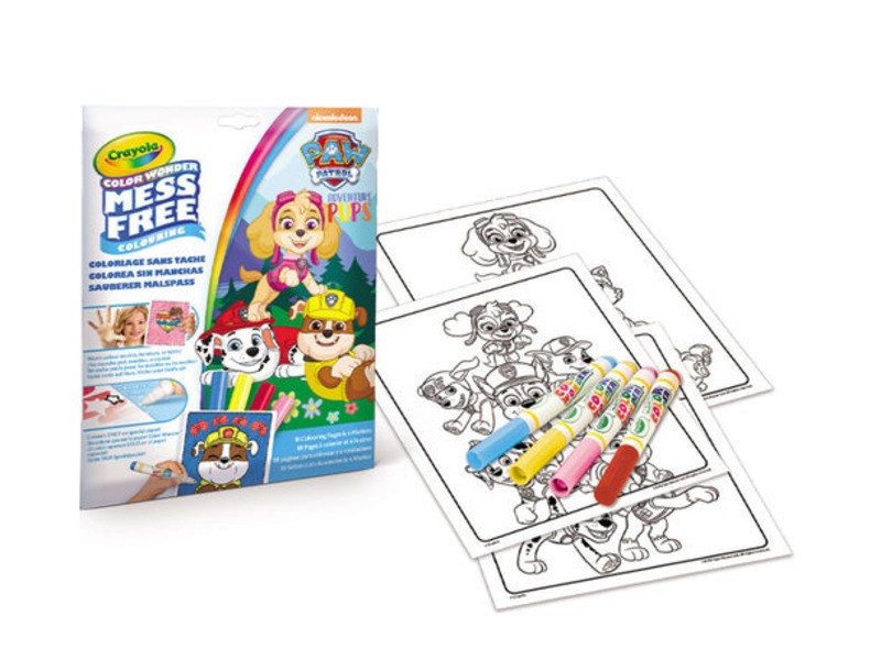 Crayola Colour Wonder Mancs őrjárat színező szett