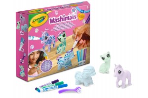 Crayola Washimals pasztell állatkák – Buster, Evie, Daisy