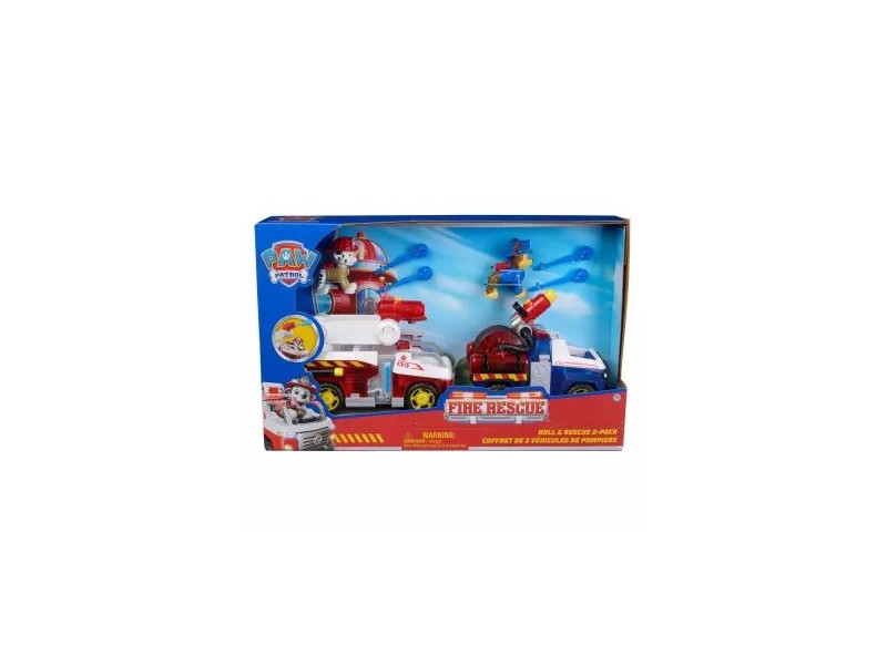 Mancs Őrjárat tűzoltó járművek figurákkal