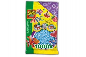 SES vasalható gyöngy világoskék 1000 db