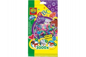 Csillogó vasalható gyöngy készlet 3000 db (00774)