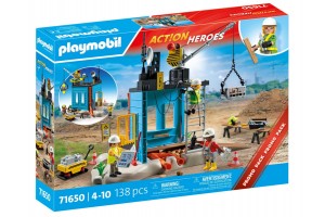 Playmobil Építkezés építőjáték szett