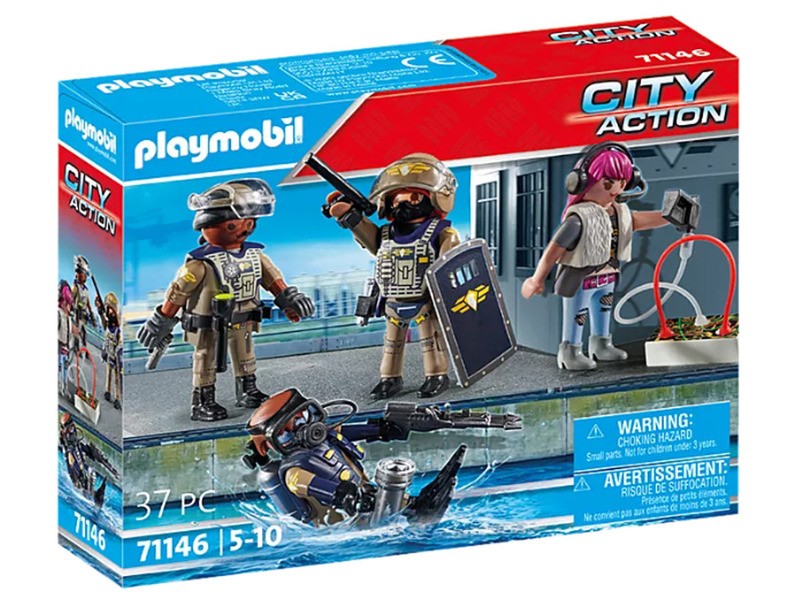 Playmobil SWAT figuraszett – figurák és kiegészítők