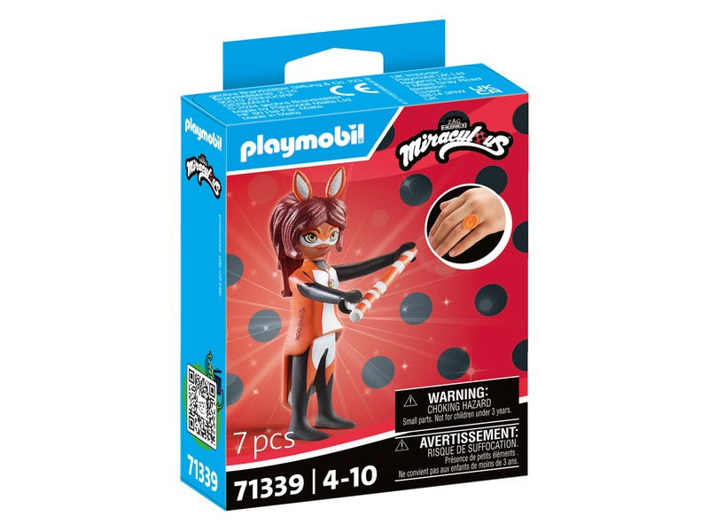 Playmobil Miraculous Rena Rouge figura képe