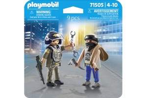 Playmobil DuoPack - SWAT ügynök és bandita figurák