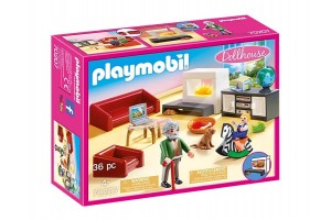 Playmobil Kényelmes nappali - bútorok és figurák