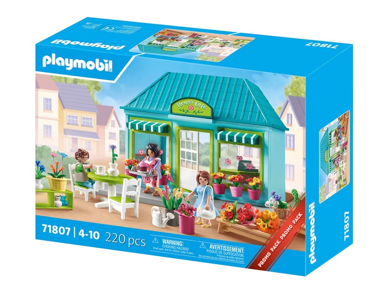 Playmobil Virágbolt és kávézó játékszett