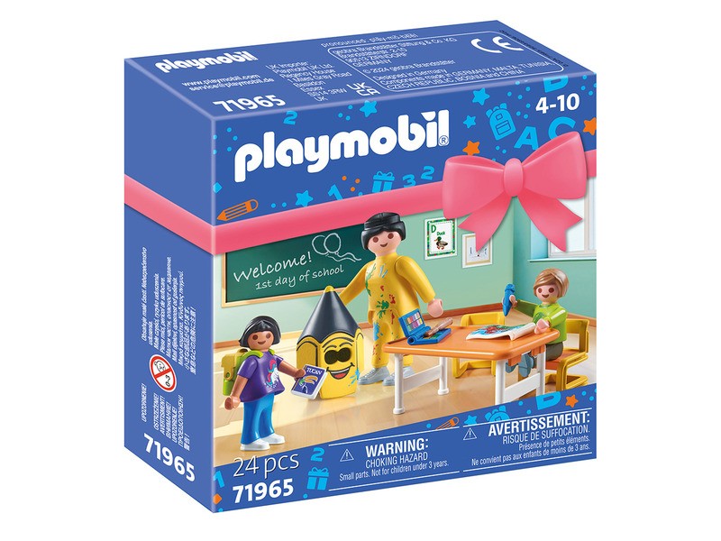 Playmobil: Első nap az iskolában - játékszett