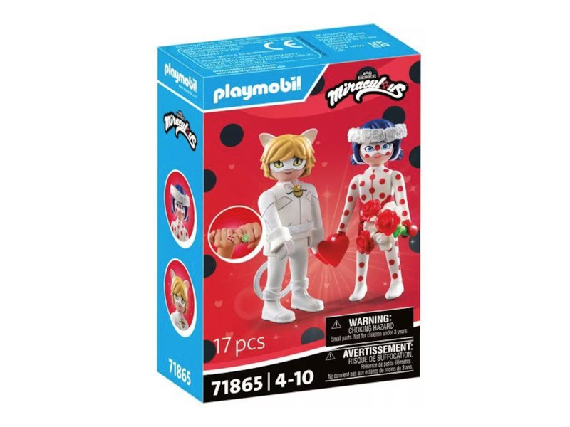 Playmobil Miraculous: Katica és Macskanő esküvői jelmezek