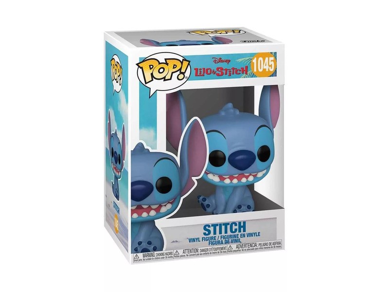 Funko POP: Mosolygó ülő Stitch - Lilo & Stitch