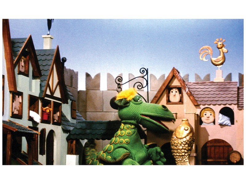 Süsü a sárkány diafilm — illusztráció, Lévai Sándor