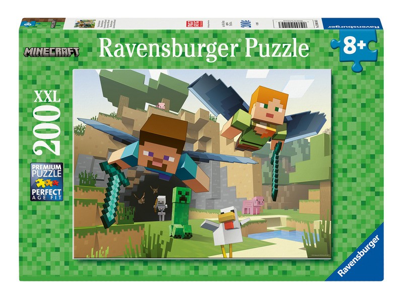 Minecraft 200 db-os puzzle – termékfotó