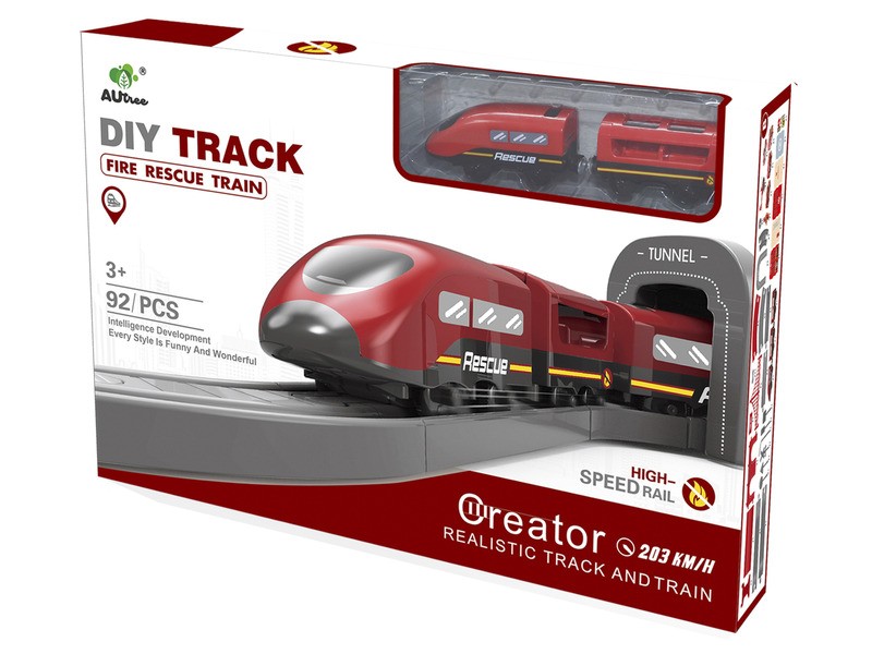 Vonatpálya kiegészítőkkel 130602702 - termékfotó