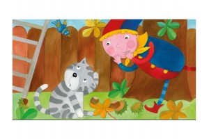 Kerekítő manó mini meséi diafilm borító