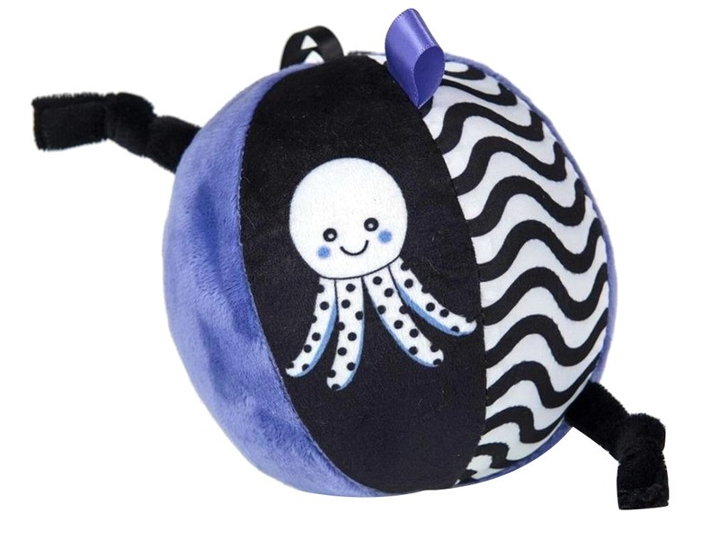 Gagagu plüss labda csörgő 15 cm