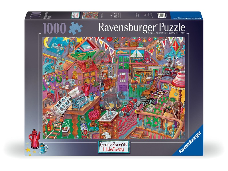 Puzzle 1000 db - A padlás borítókép