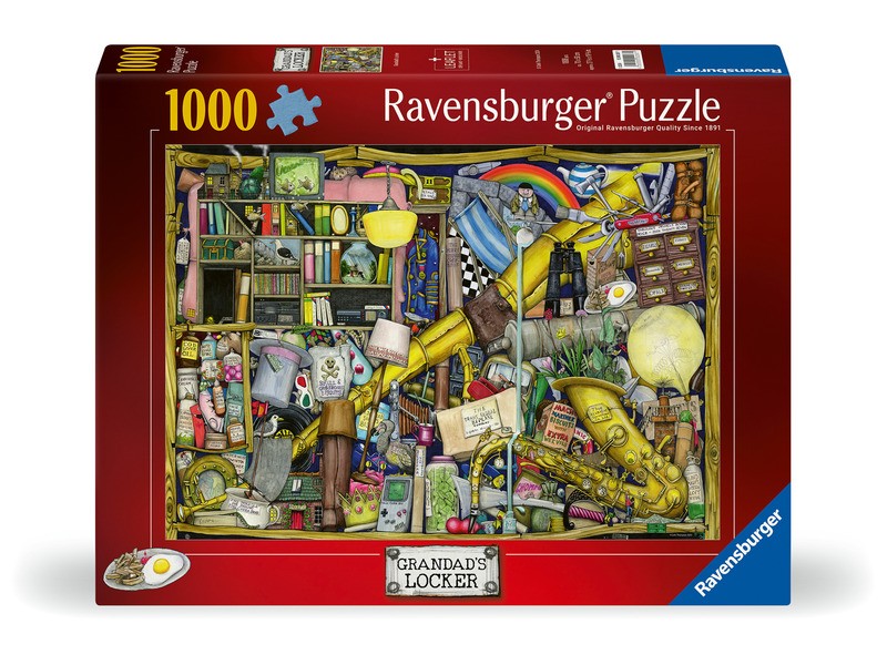 Puzzle 1000 db - Nagypapa szekrénye