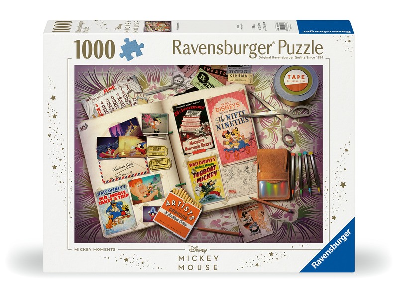 Mickey pillanatok 1940 - 1000 db puzzle