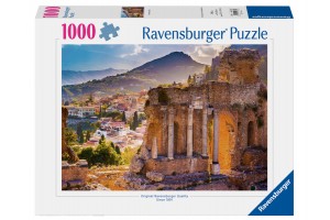 Szicília 1000 db-os puzzle — tengerparti panoráma