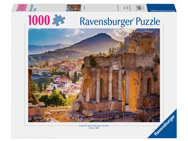 Szicília 1000 db-os puzzle — tengerparti panoráma