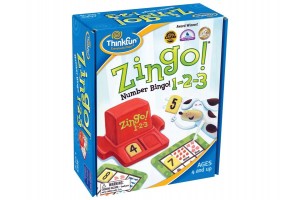 ThinkFun Zingo 1-2-3 társasjáték - számolós kártyákkal